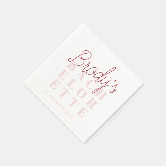 Serviette En Papier Serviettes Bachelorette Party Brody (Coin)