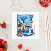 Serviette En Papier Serviettes - Biograd na Moru (En situation)