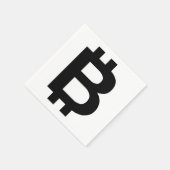 Serviette En Papier Serviettes Bitcoin B Bold 3 plis (Coin)