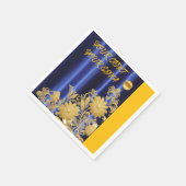 Serviette En Papier , Serviettes bleues et blanches,, , Serviettes bla (Coin)