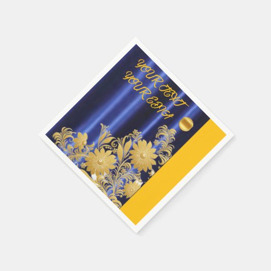 Serviette En Papier , Serviettes bleues et blanches,, , Serviettes bla (Coin)