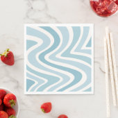 Serviette En Papier Serviettes Boho Blue Sun Party (En situation)