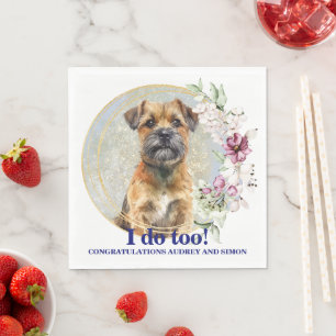 Serviette En Papier Serviettes Border Terrier je fais aussi avec des c