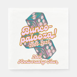 Serviette En Papier serviettes Bunco-palooza