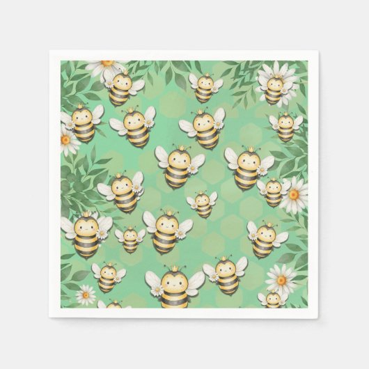 Serviette En Papier Serviettes Buzz de Little Bee (Devant)