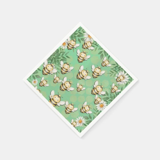 Serviette En Papier Serviettes Buzz de Little Bee (Coin)