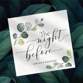 Serviette En Papier Serviettes Calligraphie La Nuit Avant