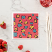 Serviette En Papier Serviettes Calypso (En situation)