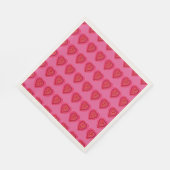 Serviette En Papier Serviettes cardiaques (Coin)