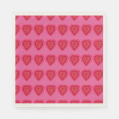 Serviette En Papier Serviettes cardiaques (Devant)