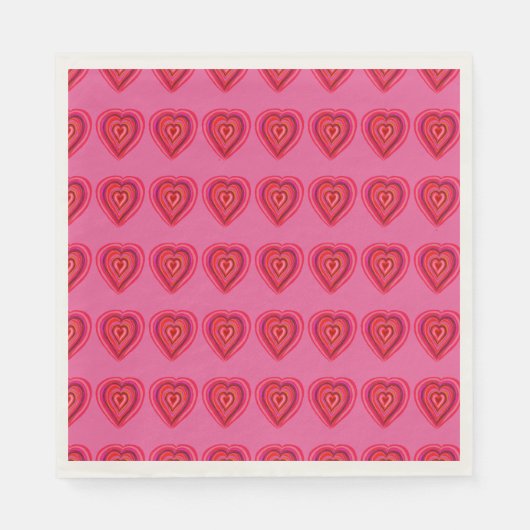 Serviette En Papier Serviettes cardiaques (Devant)