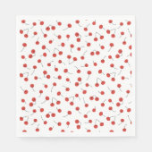 Serviette En Papier Serviettes cerises (Devant)