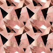 Serviette En Papier Serviettes chatoyantes Rose or & noir