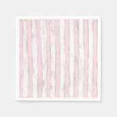 Serviette En Papier Serviettes Chic En Grille Rose Shabby (Devant)