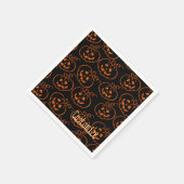 Serviette En Papier Serviettes Citrouilles Jack-O-Lantern (Coin)