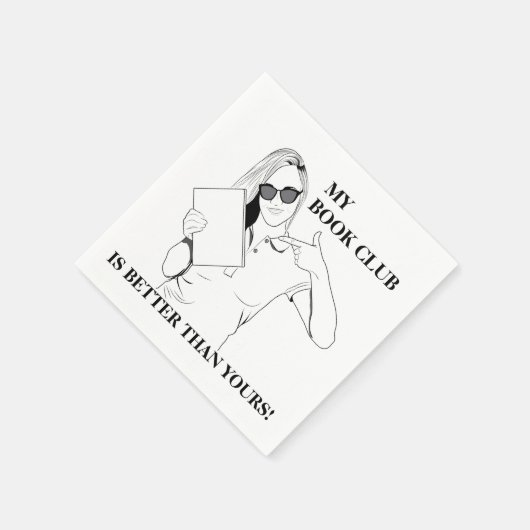 Serviette En Papier Serviettes Club Party (personnalisables) (Coin)