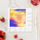 Serviette En Papier Serviettes colorées (En situation)