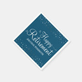 Serviette En Papier Serviettes Confetti de retraite (Coin)