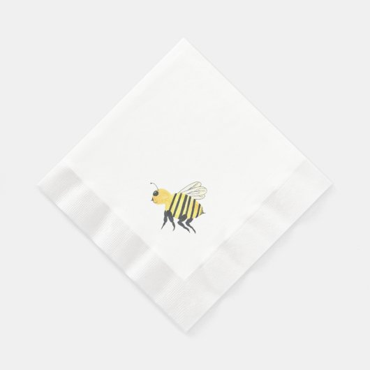 Serviette En Papier Serviettes d'abeille simples (Coin)