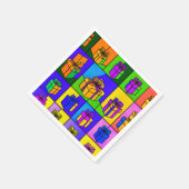 Serviette En Papier Serviettes d'anniversaire avec design cadeau (Coin)