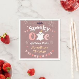 Serviette En Papier Serviettes d'anniversaire Éffrayant Halloween pers