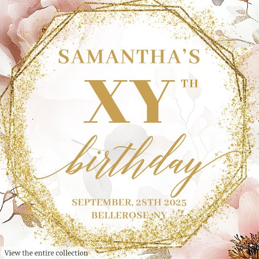 Serviette En Papier Serviettes d'Anniversaire Élégantes en or clair pe