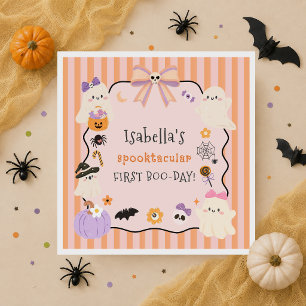 Serviette En Papier Serviettes d'anniversaire Halloween Spooktacular