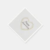 Serviette En Papier serviettes d'anniversaire heureuses (Coin)