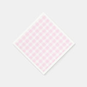 Serviette En Papier Serviettes d'Anniversaire rose préppie (Coin)