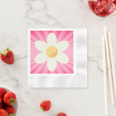 Serviette En Papier Serviettes d'Anniversaire Roses Retro - Boho Super (En situation)