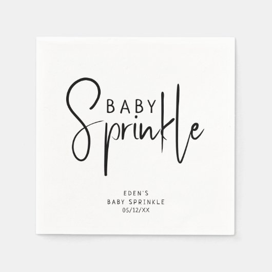 Serviette En Papier Serviettes d'arrosage pour bébés neutres et simple (Devant)