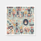 Serviette En Papier Serviettes d'art à désherbage classique (Devant)