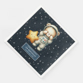 Serviette En Papier Serviettes d'astronaute en peluche personnalisées  (Coin)