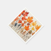 Serviette En Papier Serviettes d'automne (Coin)