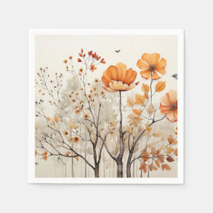 Serviette En Papier Serviettes d'automne