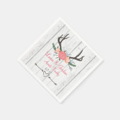 Serviette En Papier Serviettes de Baby shower Antler (Coin)