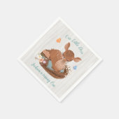 Serviette En Papier Serviettes de Baby shower de Cerf Sweet doe (Coin)
