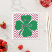 Serviette En Papier Serviettes de Baby shower irlandaises à thème (En situation)