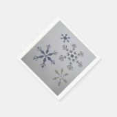 Serviette En Papier serviettes de bain à neige (Coin)