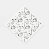 Serviette En Papier Serviettes de base-ball/softball Collections (Coin)