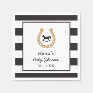 Serviette En Papier Serviettes de boissons de baby shower de Kentucky