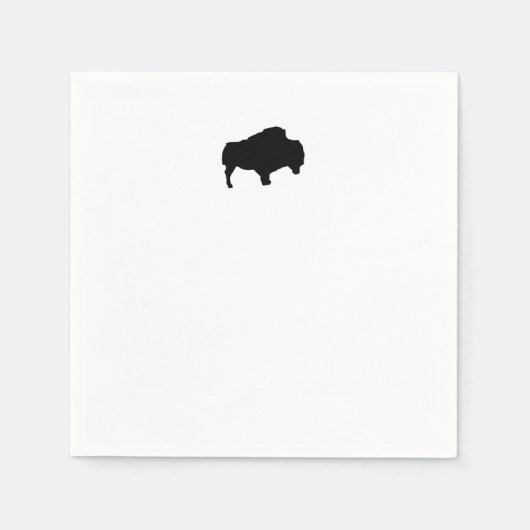 Serviette En Papier serviettes de buffle (Devant)