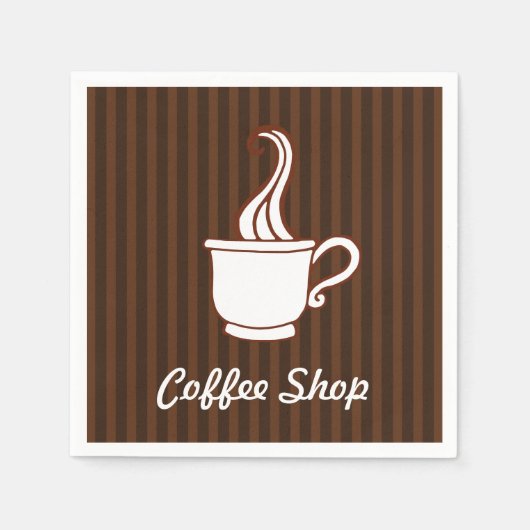 Serviette En Papier Serviettes de café (Devant)