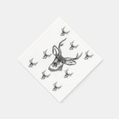 Serviette En Papier Serviettes de cerfs (Coin)