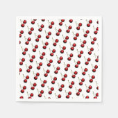 Serviette En Papier Serviettes de cerises fraîches (Devant)