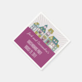 Serviette En Papier Serviettes de chauffage maison neuves personnalisé (Coin)