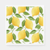 Serviette En Papier Serviettes de citrons brillantes (Devant)