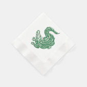 Serviette En Papier serviettes de cocktail alligator (Coin)