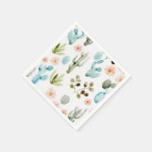 Serviette En Papier Serviettes de cocktail cactus (Coin)