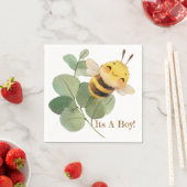 Serviette En Papier Serviettes de Cocktail d'Abeille (En situation)